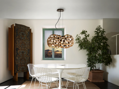 LAMPARA ·NARISA·Ø47 ORO ROSA - Imagen 2