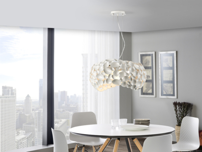 LAMPARA ·NARISA· Ø47 BLANCO - Imagen 2