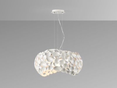 LAMPARA ·NARISA· Ø47 BLANCO - Imagen 4