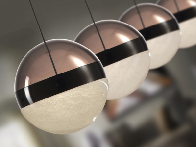 ORBES- LAMPARA  CROMO NEGRO - Imagen 8