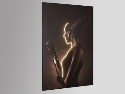 SILUETA-CUADRO LUZ LED - Imagen 4