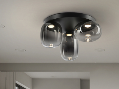 ONICE- PLAFON  NEGRO-SMOKE