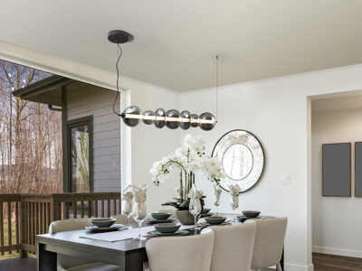 GLADIS- LAMPARA GRANDE NEGRO-SMOKE - Imagen 2