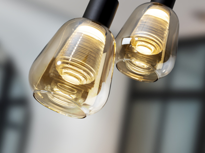 -CARISA- LAMPARA  NEGRO - Imagen 3