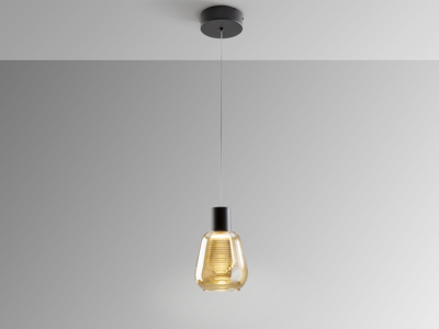 -CARISA- LAMPARA  NEGRO - Imagen 4