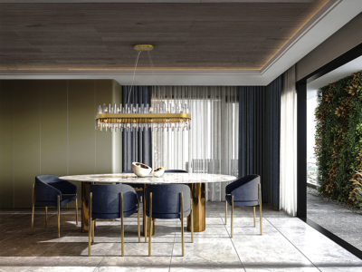 GRACE- LAMPARA  ORO OVAL - Imagen 2