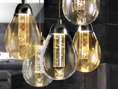 LAMPARA·TACCIA· CROMO/COLOR - Imagen 3