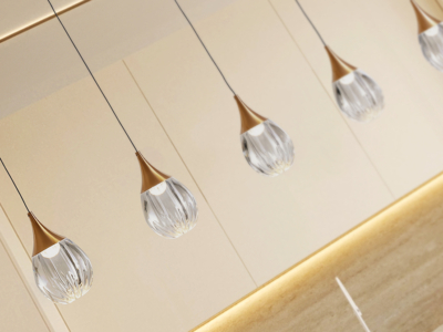 CORINA- LAMPARA  NEGRO-COBRE - Imagen 3