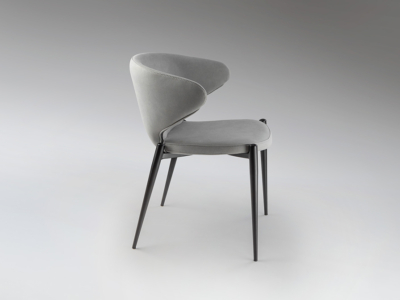 ALIZE- SILLA GRIS CLARO - Imagen 2