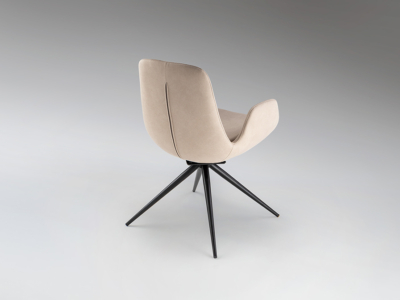 ZUNA- SILLA GIRATORIA BEIS - Imagen 3