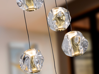 ZARIA- LAMP - NEGRO/ORO/TRANSP  DIM - Imagen 3