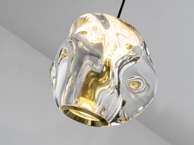 ZARIA- LAMP - NEGRO/ORO/TRANSP  DIM - Imagen 4