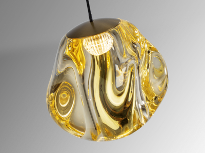 ZARIA-LAMP -NEGRO/BRONCE/AMBAR  DIM - Imagen 6