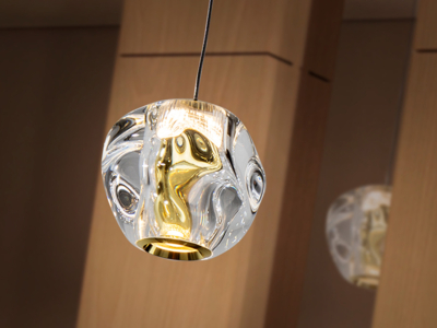 ZARIA- LAMP - NEGRO/ORO/TRANSP - Imagen 3