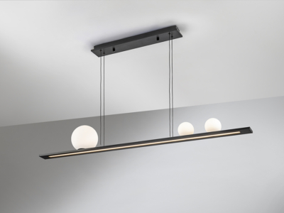 MILA- LAMPARA -NEGRO - Imagen 3