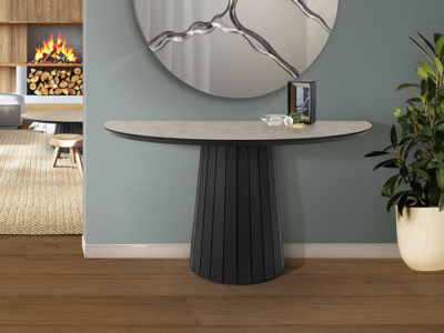 KORIA -CONSOLA PIEDRA/NEGRO