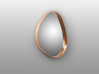 JULIE- ESPEJO PAN DE ORO ROSA - Imagen 3