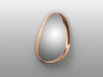 JULIE- ESPEJO PAN DE ORO ROSA - Imagen 4