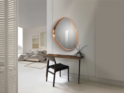 JULIE- ESPEJO PEQUEÑO ORO ROSA - Imagen 2