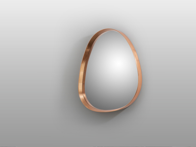 JULIE- ESPEJO PEQUEÑO ORO ROSA - Imagen 3