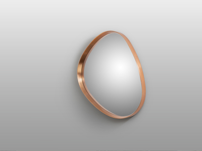 JULIE- ESPEJO PEQUEÑO ORO ROSA - Imagen 4