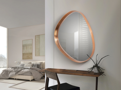 JULIE- ESPEJO PEQUEÑO ORO ROSA