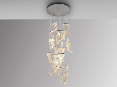 VELOS- LAMPARA  CROMO - Imagen 3