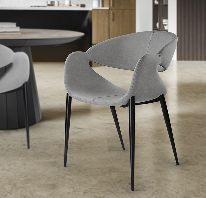 GIRO- SILLON GRIS CLARO-NEGRO