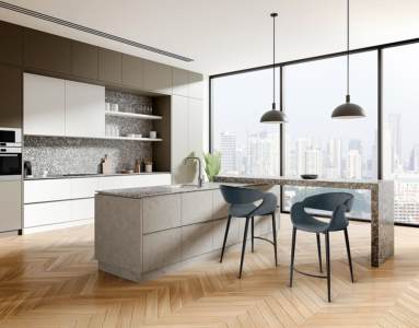 GIRO- TABURETE AZUL OSCURO-NEGRO - Imagen 2