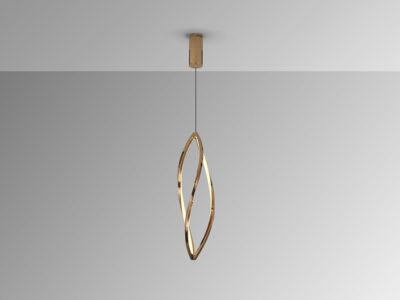 ADELE- LAMPARA PEQUEÑA ORO ROSA - Imagen 4