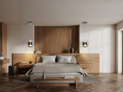 SUSPIRO- LAMPARA CROMO/SMOKY - Imagen 2