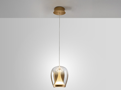 SUSPIRO- LAMPARA DORADO/AMBAR - Imagen 3