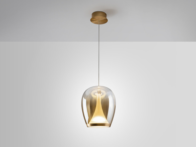 SUSPIRO- LAMPARA DORADO/AMBAR - Imagen 4