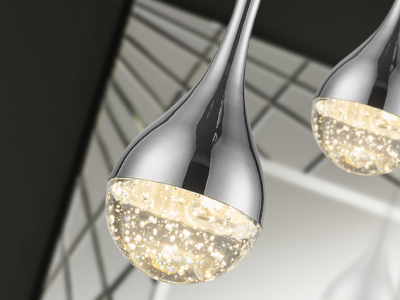 LAMPARA ·ELIE·CROMO Ø10 - Imagen 2