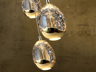 ROCIO- LAMPARA  ORO  DIMABLE - Imagen 2