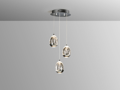 ROCIO- LAMPARA  CROMO - Imagen 3