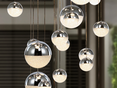 GRAN LAMP·SPHERE·Ø80  CROMO CCT - Imagen 2