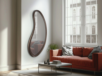 BRIGITTE- ESPEJO BRONCE OSCURO - Imagen 2