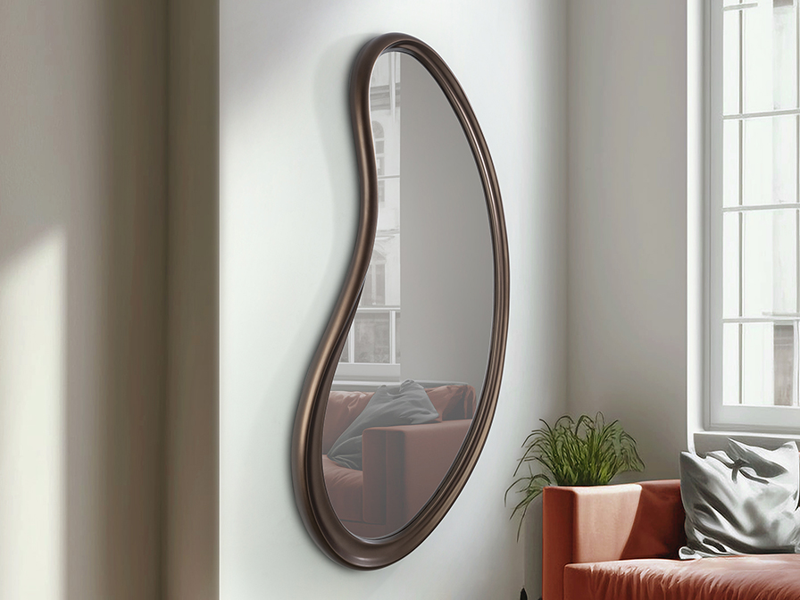 815574 BRIGITTE- ESPEJO BRONCE OSCURO - Imagen 1