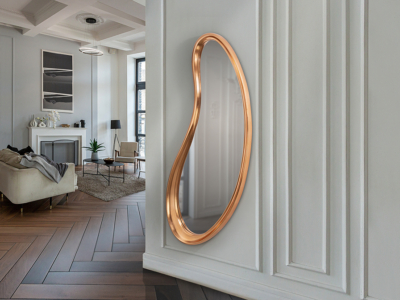 BRIGITTE- ESPEJO ORO ROSA