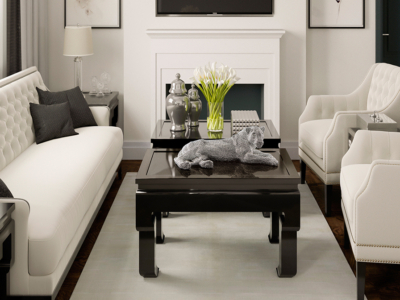 FIGURA PEQUEÑA ·LEONA· PLATA - Imagen 2