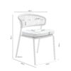 SILLA DE EXTERIOR PALMIRA BEIGE - Imagen 6