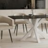 MESA FIJA JOYCE 140 NEGRO/BLANCO - Imagen 5