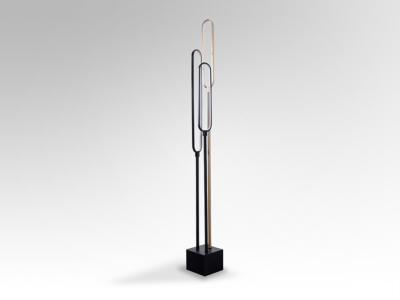 COLETTE-PIE SALON  NEGRO-ORO ROSA - Imagen 3