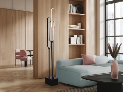 COLETTE-PIE SALON  NEGRO-ORO ROSA