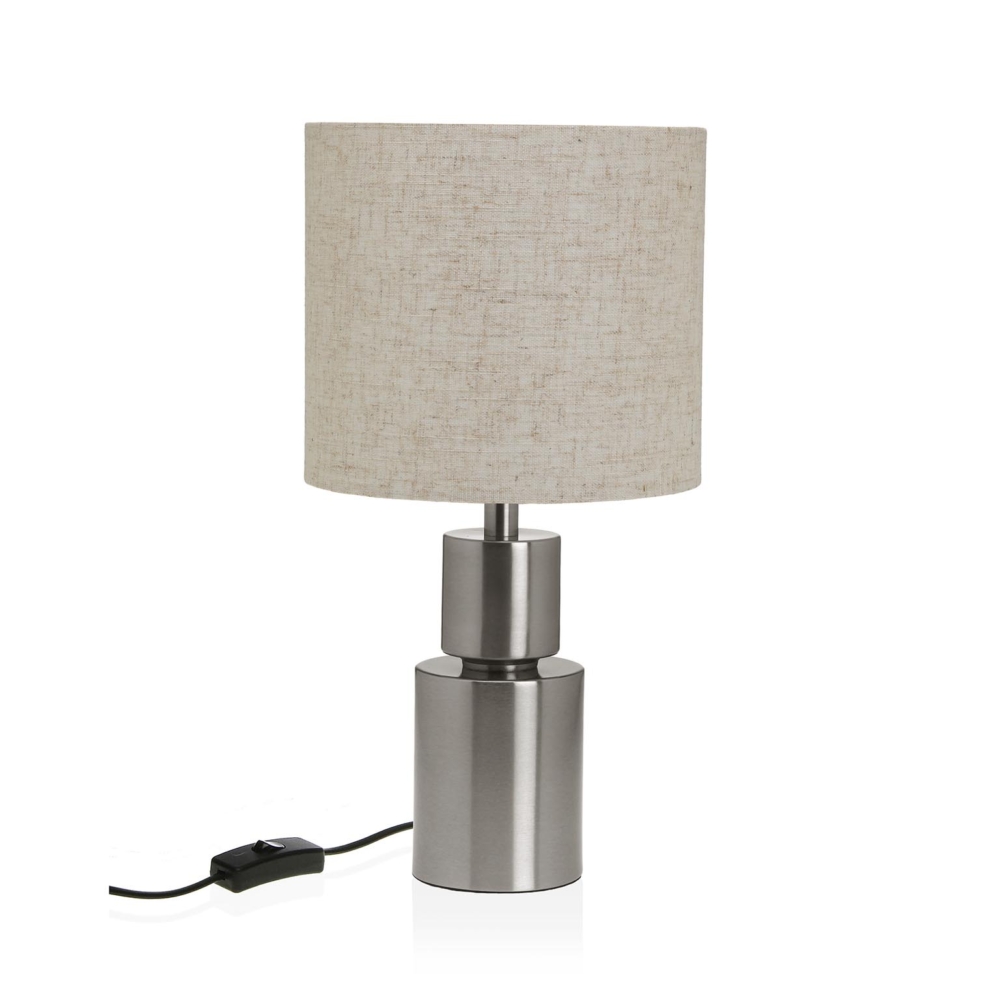 LAMPARA DE MESA NOGIN PLATEADO - Imagen 1