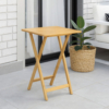 MESA AUXILIAR PLEGABLE MADERA - Imagen 4