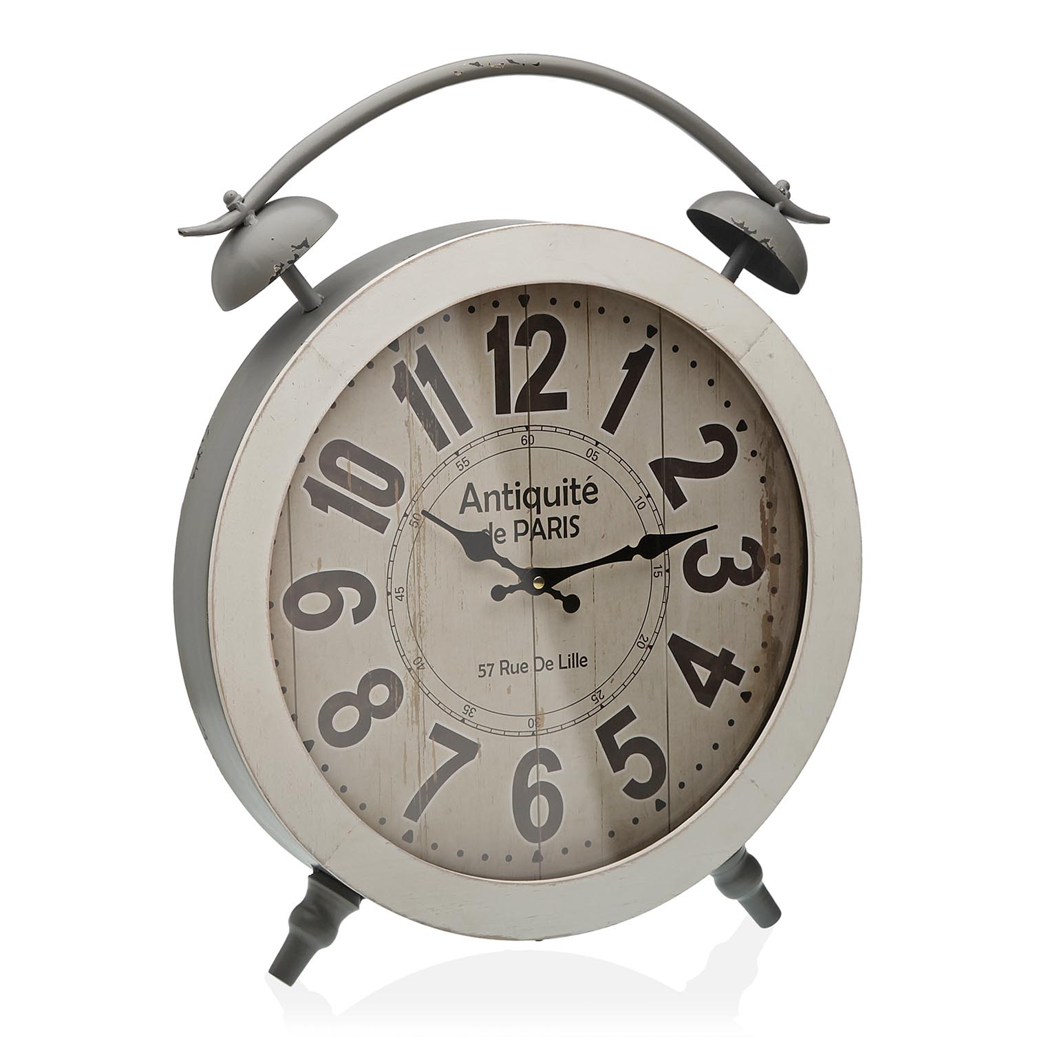 18190892 RELOJ SOBREMESA BLANCO 41CM - Imagen 1
