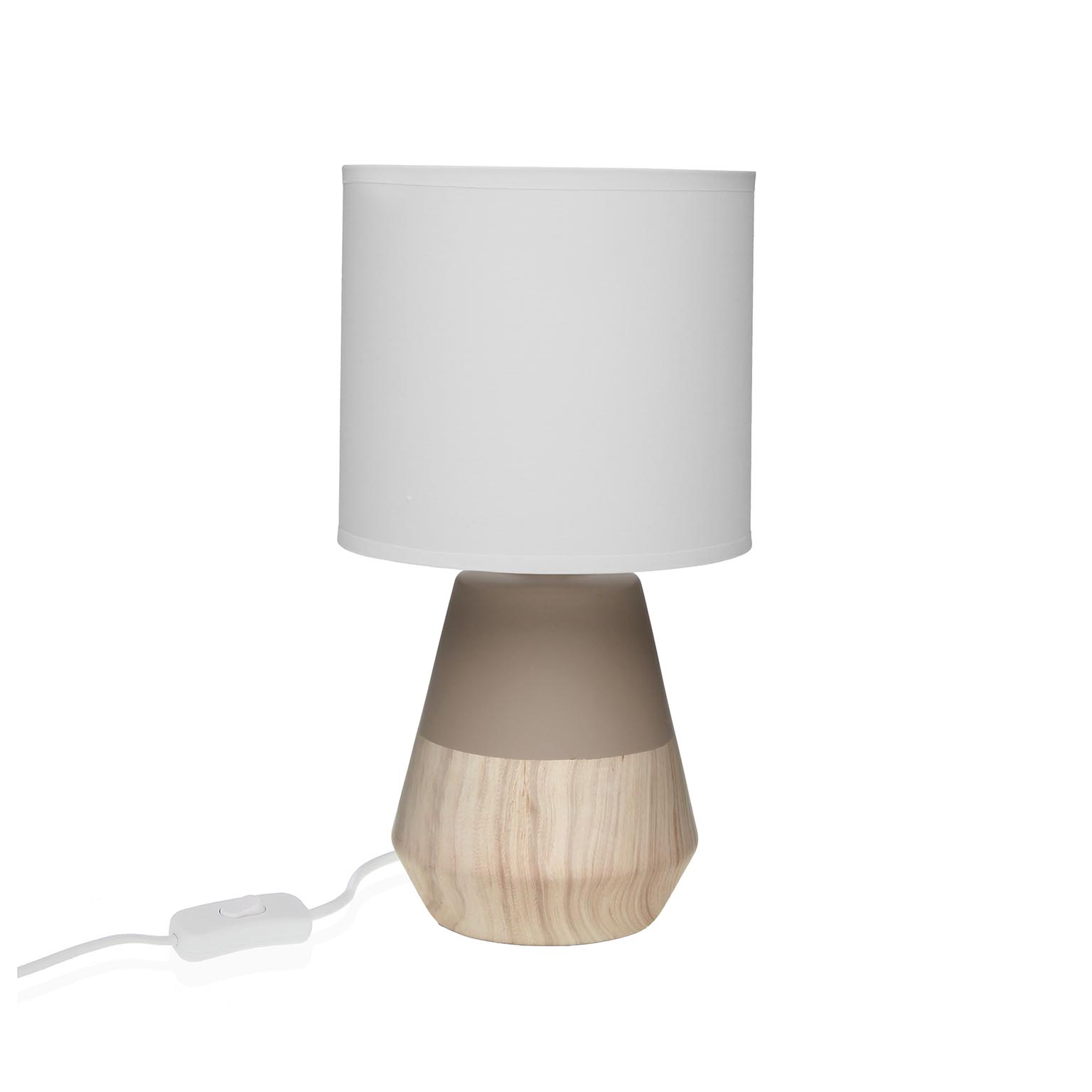 20790073 LAMPARA DE MESA VARAN MARRON - Imagen 1