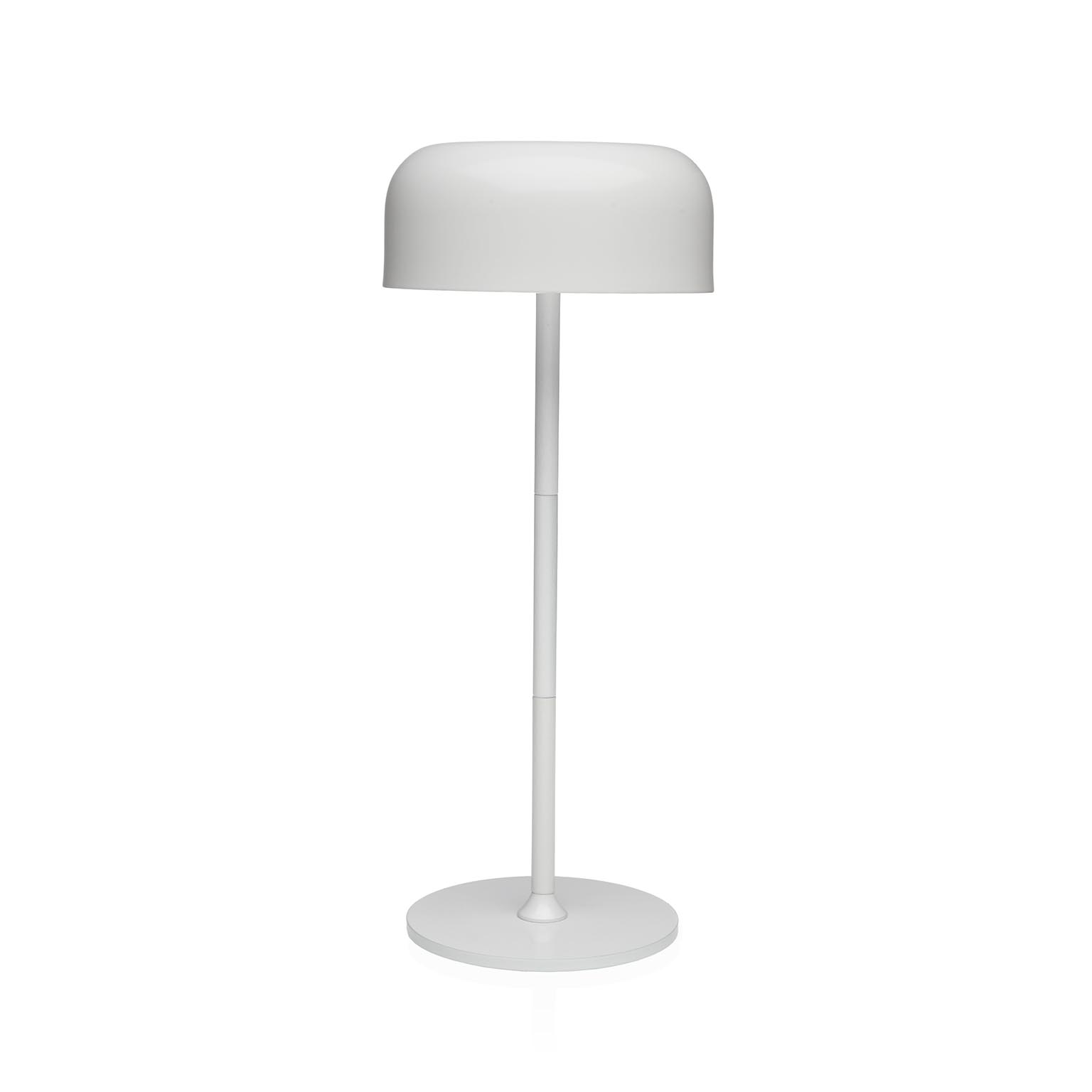 20790076 LAMPARA DE MESA ALWARA BLANCA - Imagen 1